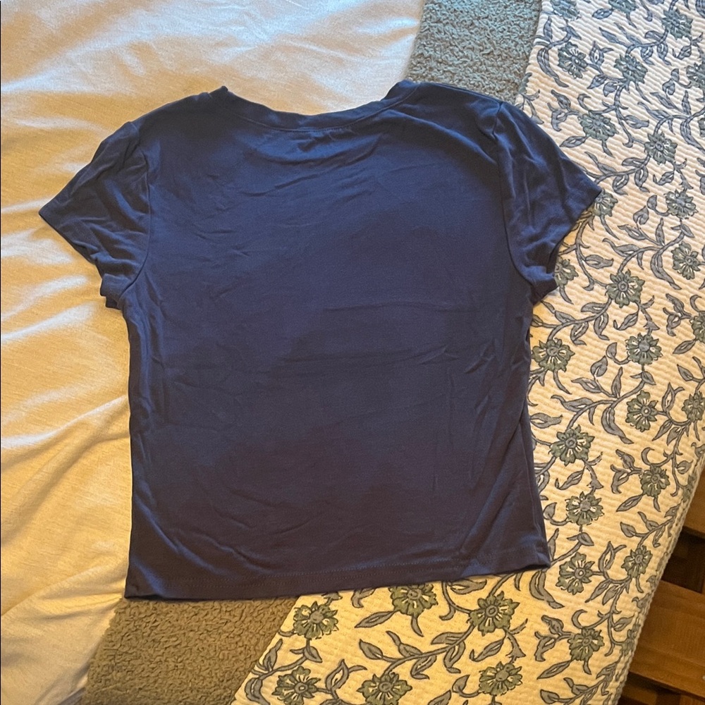 Classic Navy Blue Women's Top